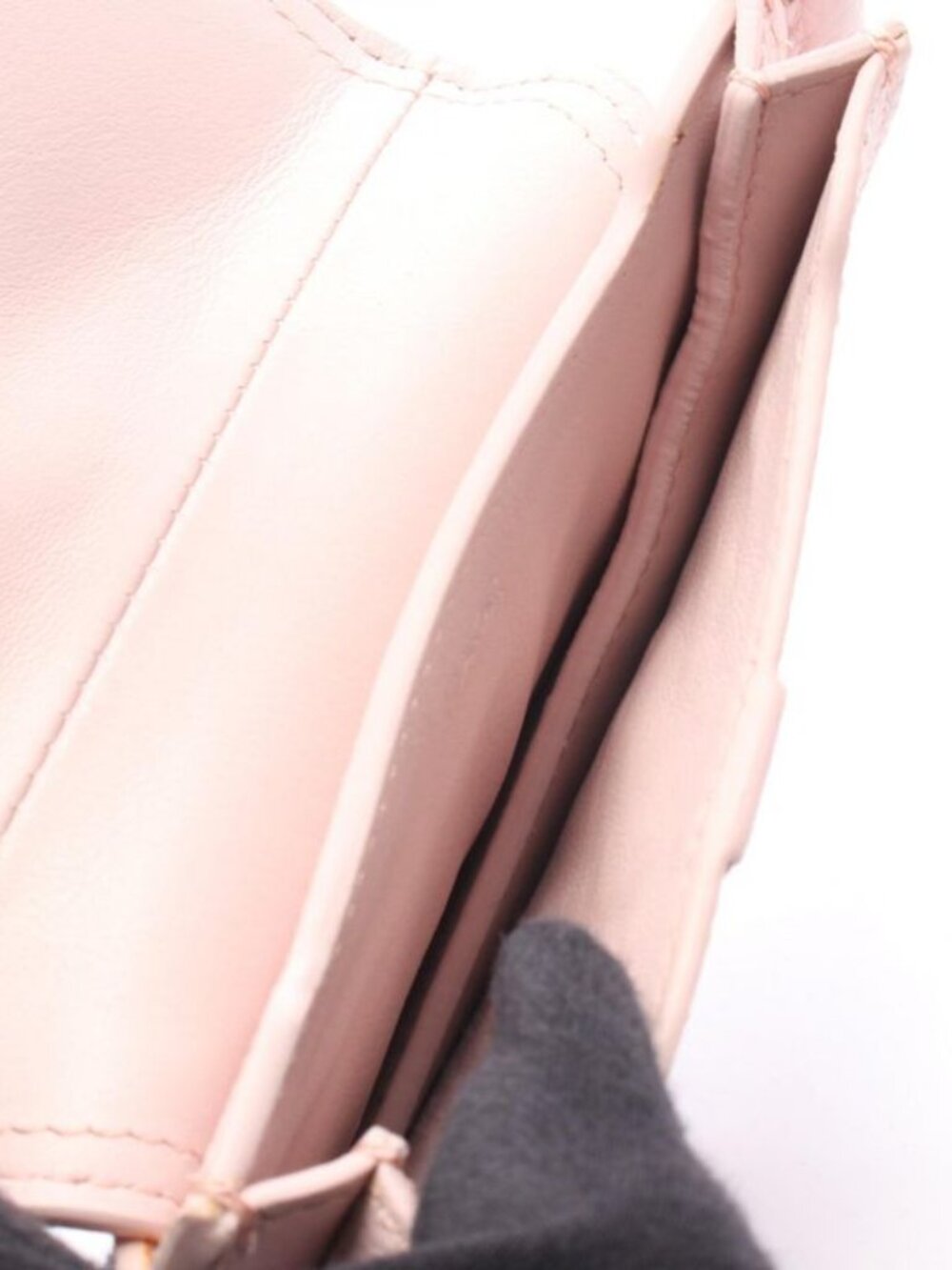 ★SOLD★ Dior Pouch Saddle Baby Pink Leather Coin Case - Picture 3 of 8
